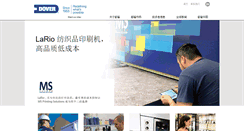 Desktop Screenshot of dovercorporation.com.cn